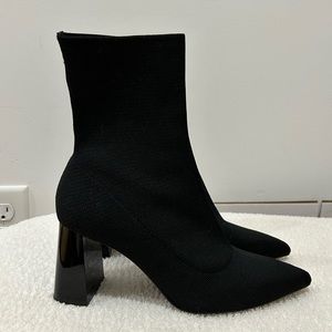 Zara Fabric Ankle Boots